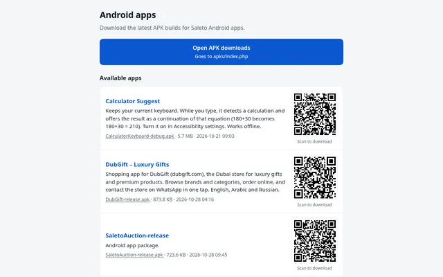 Android apps