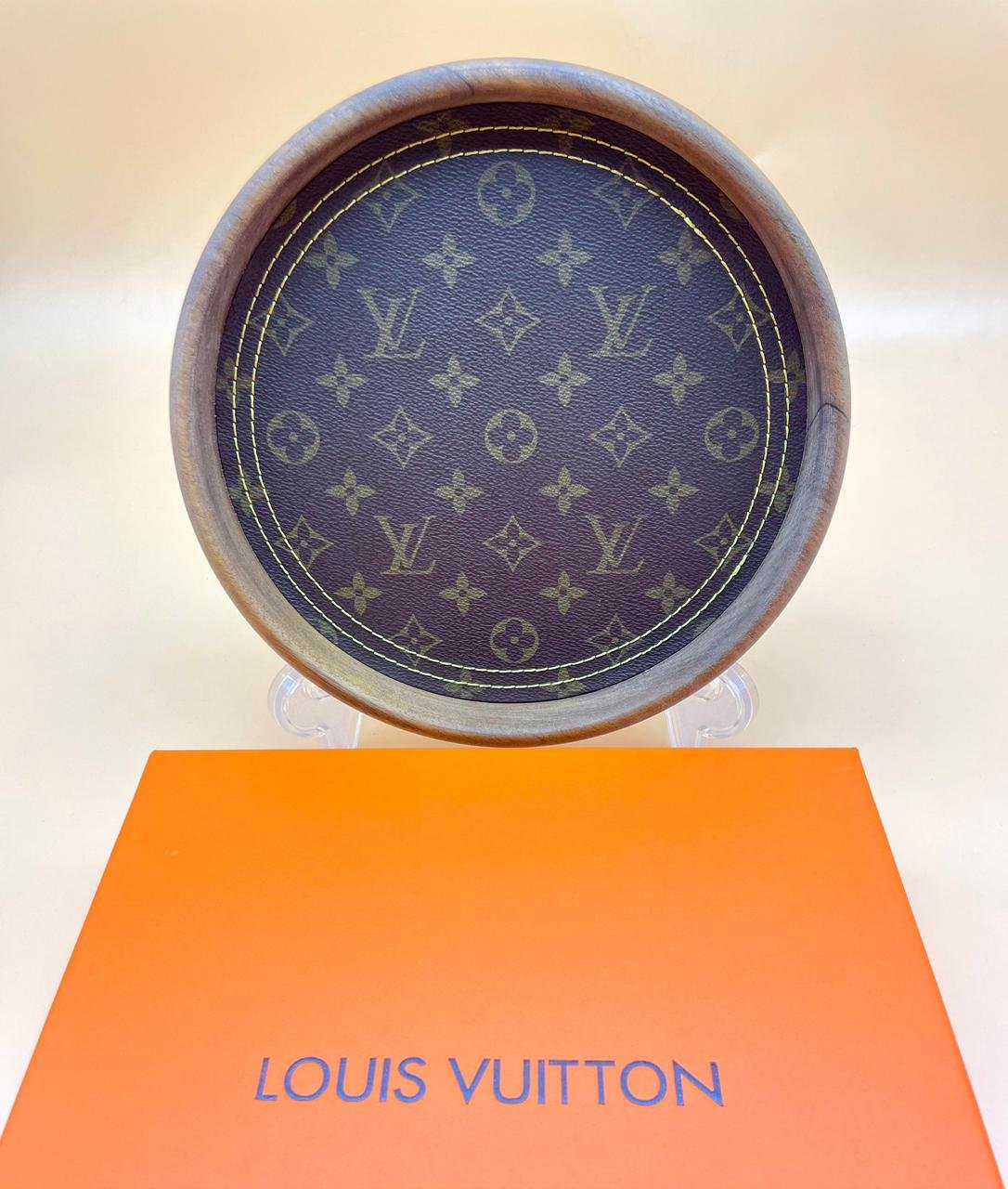 LV round small trinket tray from Louis Vuitton  - Image 2 of 3