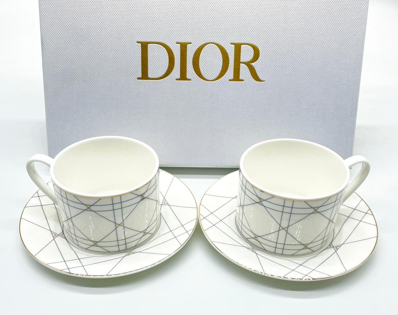 white tea cups - Dior Cups | Aleppo Gift UAE