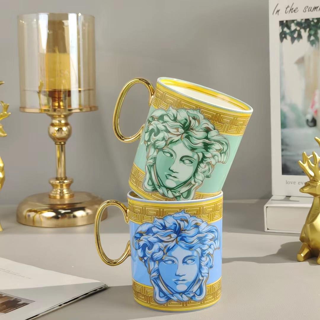 Versace Blue mug - Image 4 of 4