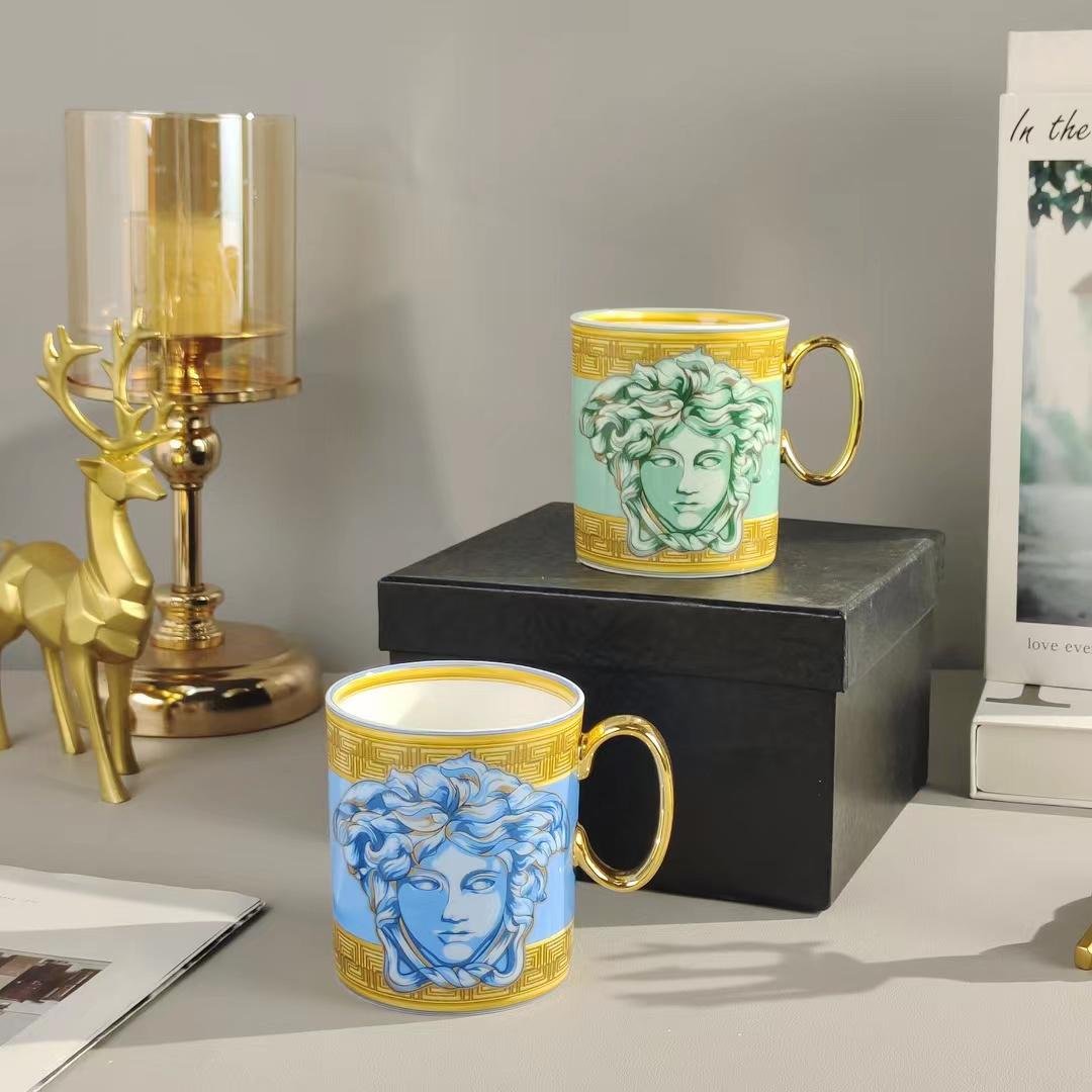 Versace Blue mug - Versace Cups | Buy Online in UAE