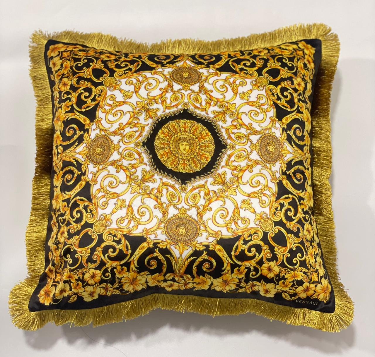 High-End Velvet Cushion case with tassel and pillow - Other Brand Blankets and Pillows | Buy Online in UAE