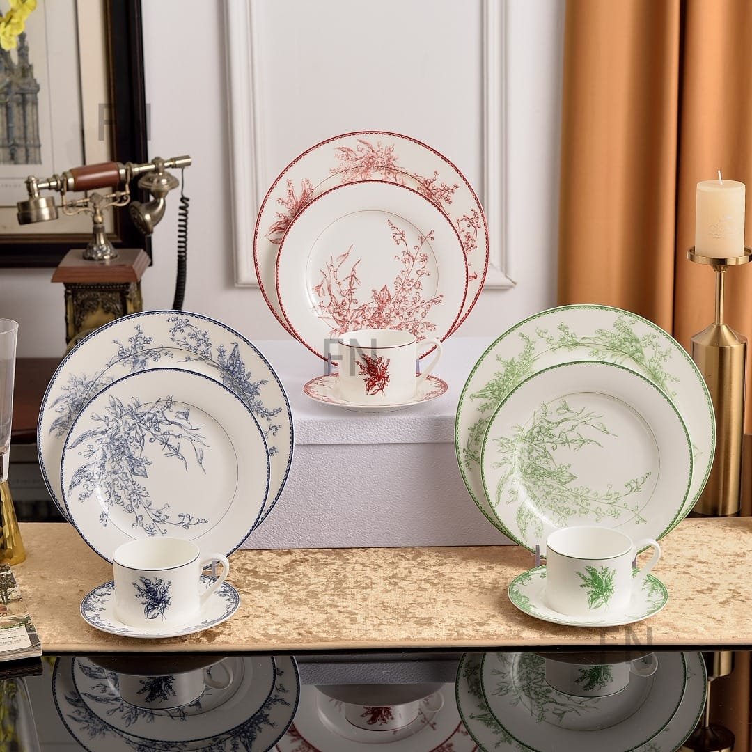 set of two plates - Dior Plates | Aleppo Gift UAE