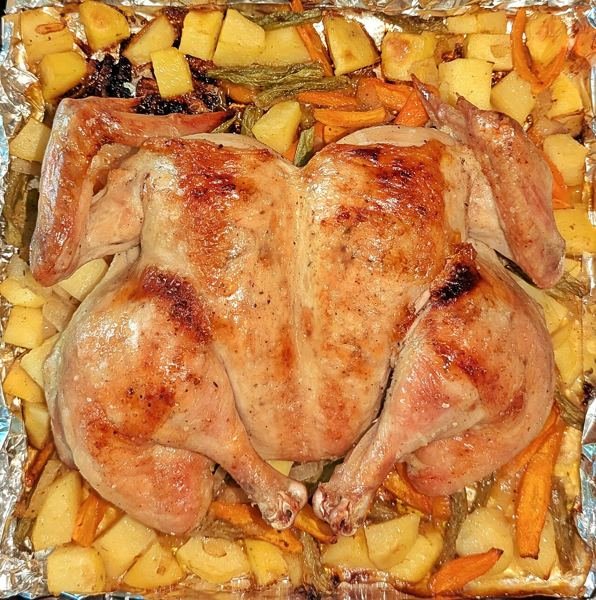 Baked Chicken & Vegetables